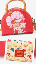 NWT Loungefly Strawberry Shortcake  Custard Scented Crossbody Hand Bag  WALLET