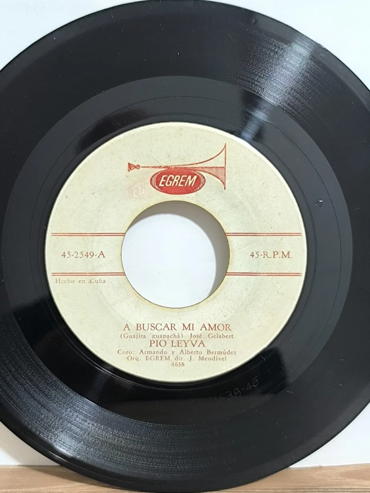 PIO LEIVA-ORQUESTA EGREM-AY QUE TIENE ELLA BOLERO MONTUNO CUBA LISTEN 🎵🎵 - Image 4 of 4