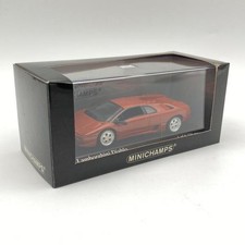 Lamborghini Diablo 1/43 Minichamps Metallic Used Cracked Case