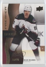 2023-24 Upper Deck Premier Rookies Rose Gold 16/25 Milos Kelemen #132 0zu6