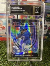 2021 Crusade VLADIMIR Guerrero Jr Hyper-Prizm Refractor Card #/299 GEM MINT 10