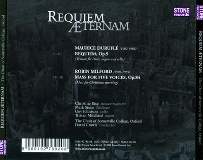 REQUIEM AETERNAM NEW CD