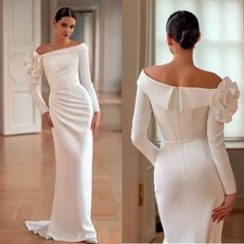 High-Quality Long Dresses with Pleats Handmade Flowers 2026 Custom Occasion Wear