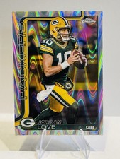 2025 Topps Chrome JORDAN LOVE Raywave Refractor