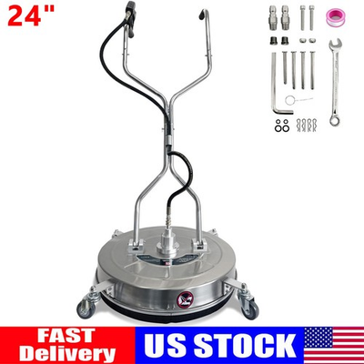 #ad #ad 24#x27;#x27; Pressure Washer Surface Cleaner 4900PSI Stainless Steel Surface Cleaner $145.00