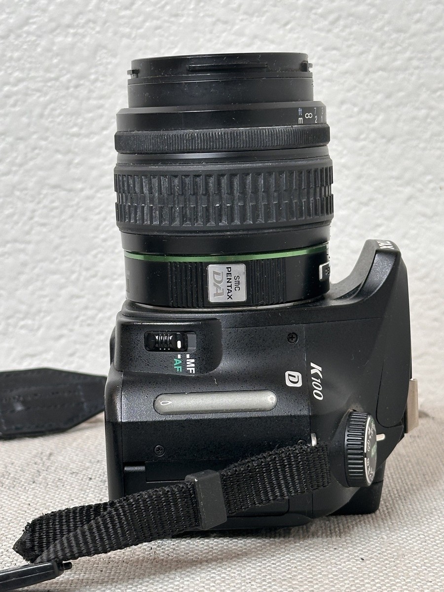 Pentax K100D Digital Camera Body SR & SMC Pentax-DA 18-55mm F3.5