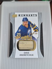 2024-25 Upper Deck Engrained Dave Andreychuk Remnants 2/100  #R-DA. Buffalo Sab