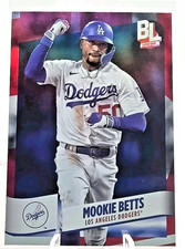 2024 Topps Big League MOOKIE BETTS Super Rare Red -LOS ANGELES DODGERS- #285