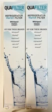 TWO PACK - Quafilter Whirlpool EDR3RXD1 4396841 Refrigerator Water Filter ~ NEW