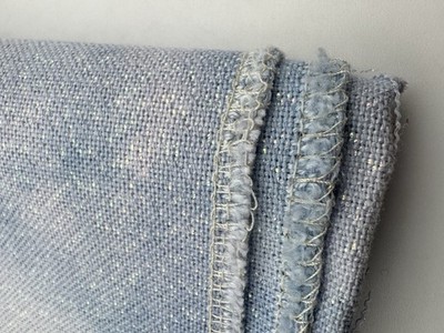 Zweigart Lugana 32 Count-Opalescent BLUE MYSTERY Cross Stitch Fabric 18x27 