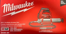 Milwaukee 2446-20 M12 Cordless Grease Gun New