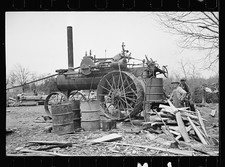 Splitting Shingles,Froe,Maul,Coalins Project,Farm,Kentucky,KY,FSA,1936,Mydans,4