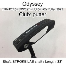 Odyssey TRI-HOT 5K TWO (Tri-Hot 5K #2) Putter 2022 putter Putter 33" STROKE LAB