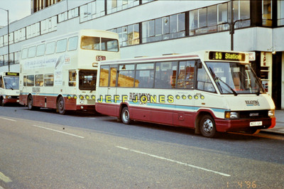 ORIGINAL BUSFOLIE 15970 - Lesebusse METRORIDER 625 M23UUA Lesen 1.4.96