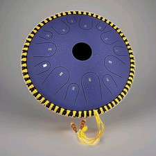 NEW Abody 14" 14 Note Carbon Steel Tounge Drum with Drumsticks and Carry Case