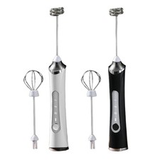 Rechargeable Milk Frother Handheld Coffee Electric Whisk Drink Foam Mixer