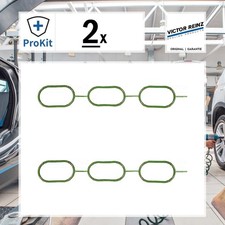 2x ORIGINAL® Victor Reinz Dichtung, Ansaugkrümmer für Audi A4 B7 Avant A4 B6