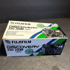 Fujifilm Discovery 290 Zoom 35mm Point  Shoot Film Camera With Manual  Case