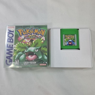 Pokemon Green Version Game Boy In Box READ Collectible Fanmade GB READ DEMAKE US
