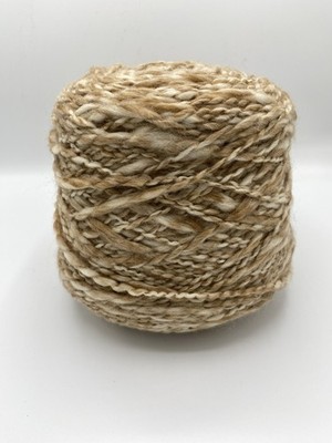 Zegna Baruffa 100% Virgin Wool 748g Cone Italy Luxury Yarn Cream Beige Soft New