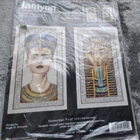Janlynn Egyptian Pair  Cross Stitch Kit.