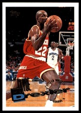 Clyde Drexler 1995-96 Topps #160 Rockets NBA READ FREE SHIPPING AutographDen