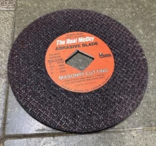 The Real McCoy Masonry Cutting Abrasive Blades 6”x1/8” Box of 10 – Morse