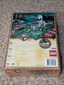 NEW SEALED Lego Heroica Waldurk Buildable Board Game 3858 Complete 2011