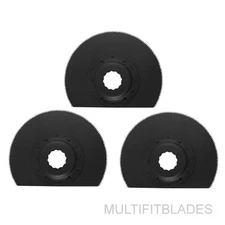 3 x 3-1/2" Flush Cut Circular Oscillating Tool Saw Blades- Rockwell Sonicrafter