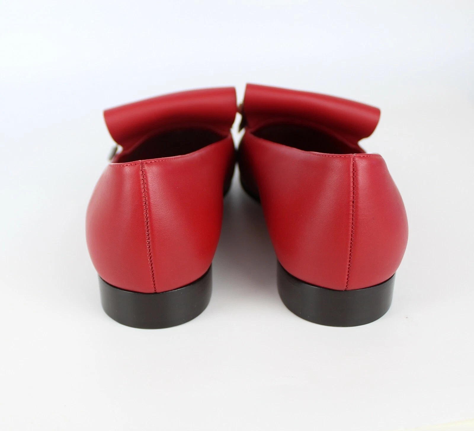 NUOVO VALENTINO GARAVANI Mocassino in pelle con frange Rockstud Uptown EUR 37 5 prezzo al dettaglio $895