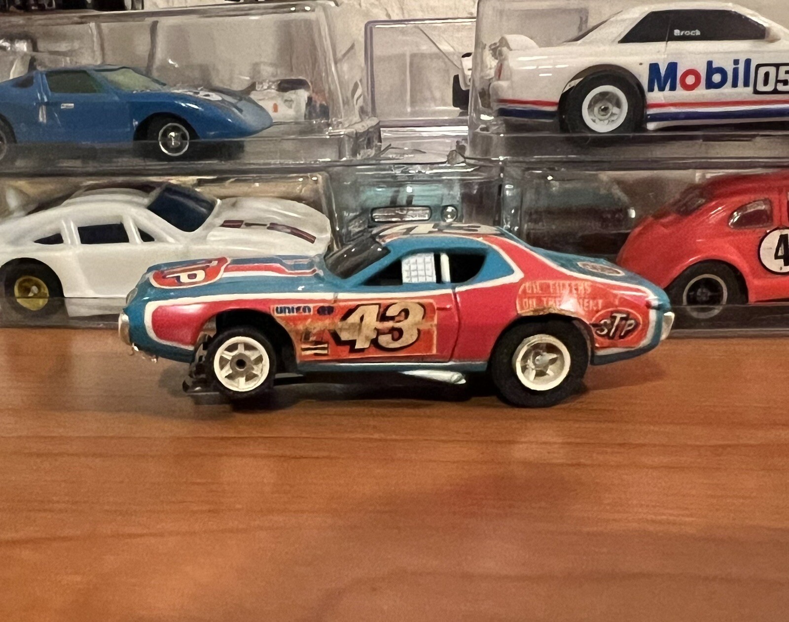 Rare AFX Aurora HO Petty Dodge Charger Stock Car 43 GPlus TV Guide