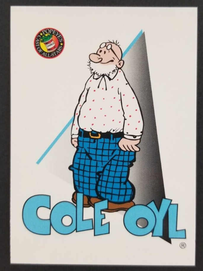 Cole Oyl 1994 Popeye Cartoon Card #9 (NM) | eBay