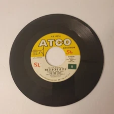 Record 45, The Bee Gees( The Lights Went Out In ) Massachusetts