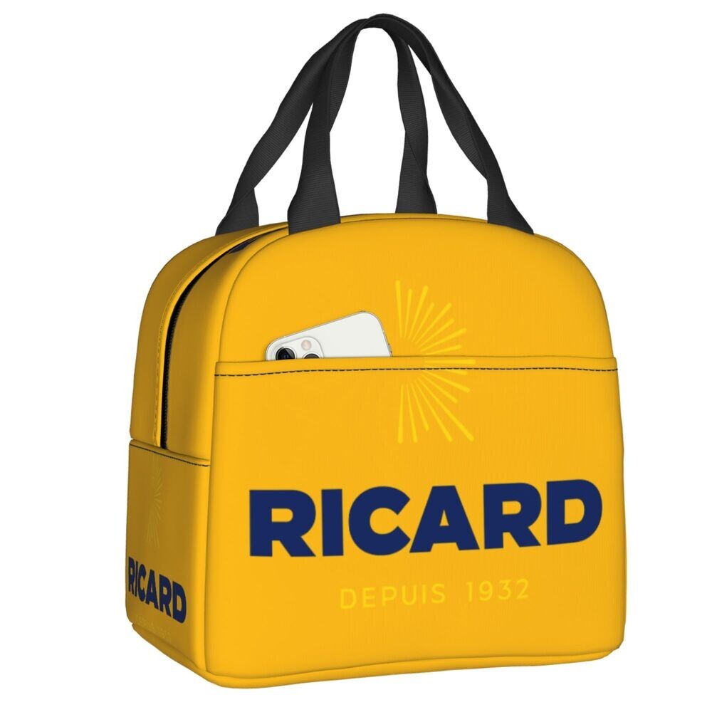 RICARD SAC ISOTHERME Jaune plein air glacière Lunch pastis De Marseille EUR 36,18 - FR