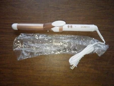 Conair Double Ceramic Curling Iron White/Rose Gold  1"