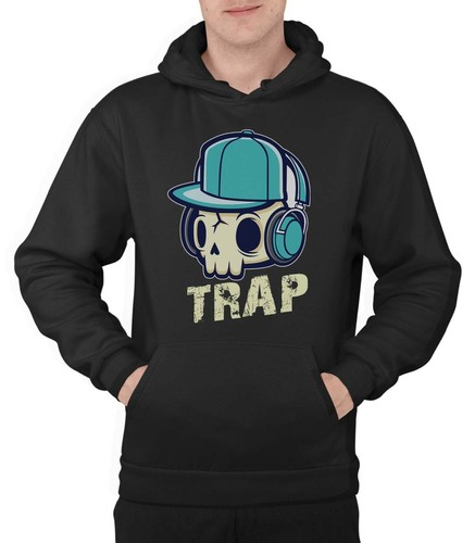Sudadera Trap Calavera Musica Swag Reggaeton Reguetón Original |