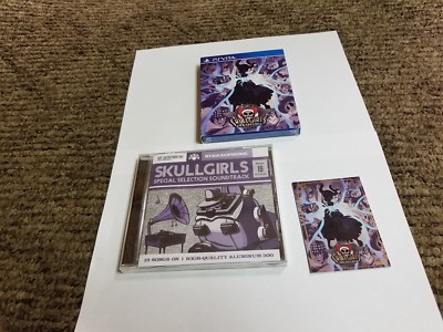 Skullgirls 2nd Encore & Soundtrack (Sony PlayStation Vita, 2018) Limited Run new