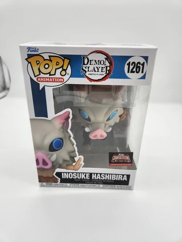 Funko Pop! Demon Slayer Inosuke Hashibira #1261 Target Con 23 Exclusive IN HAND