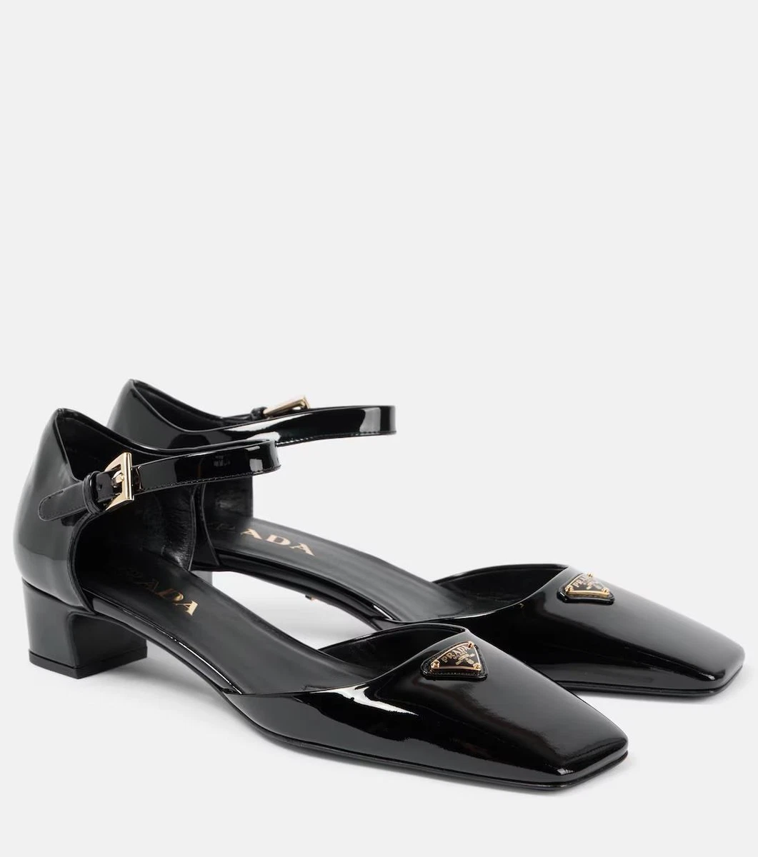 PRADA Patent Leather Heels Square Toe for Women for sale | eBay