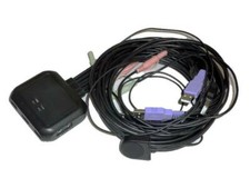 MP 2-Port USB HDMI/Audio Cable KVM Switch with Remote Port Selector