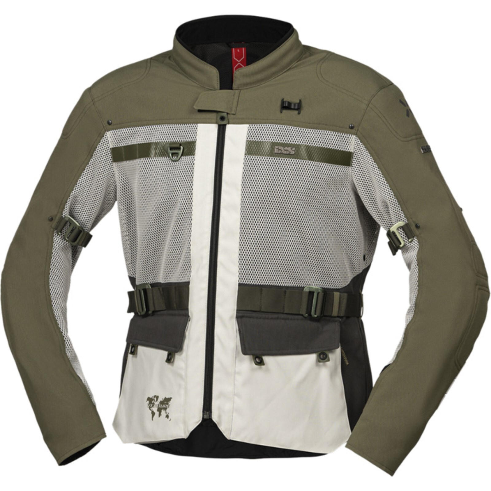 Ixs Men's Olive Venture-Bigair 1.0 Motorcycle Textile Jacket - Image 2