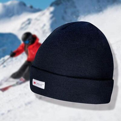 3M  Thinsulate  Thermal Hat,Fleece Lined Beanie ''Running-Skiing-Camping''