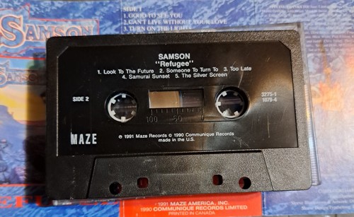 Samson - Refugee - Cassette 1991 - Picture 5 of 6