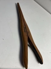 Vintage Wooden Wood Fownes Gloves Advertising Glove Finger Stretcher 11”