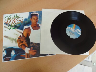 Bobby Brown MY PREROGATIVE 12'' Single 1988 MCA RECORDS France: WE221