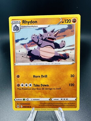 Pokemon TCG - Rhydon 90/196 - Lost Origin 2022 | eBay