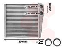 VAN Wezel WäRmetauscher Innenraumheizung FüR VW Golf VI Passat Variant 58006229