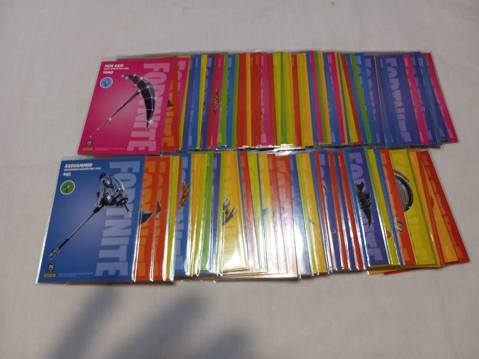 2021 Panini Fortnite Series 3 Wraps /Harvesting Tools set USA PRINT - Image 2 of 2