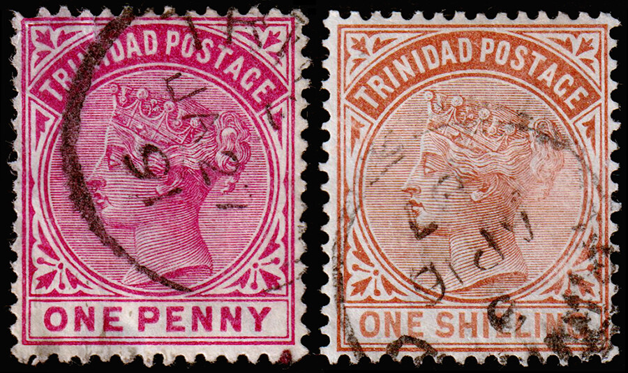 け*ん様 TRINIDAD コット2  Trinidad Scott 68, 73 (1883-84) Used F, Cat. Value $8.50 M | eBay