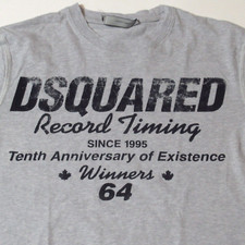 Dsquared2 2005 T-Shirt Flock Print Tenth Anni...